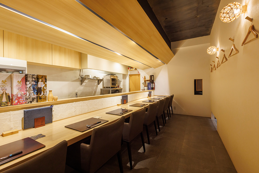 店内カウンター